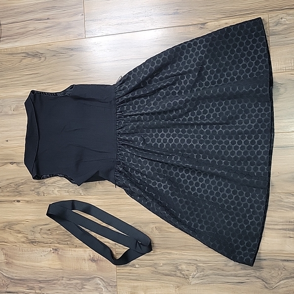 Wendy Katlen Black Metallic Sleeveless Dress - Picture 13 of 14